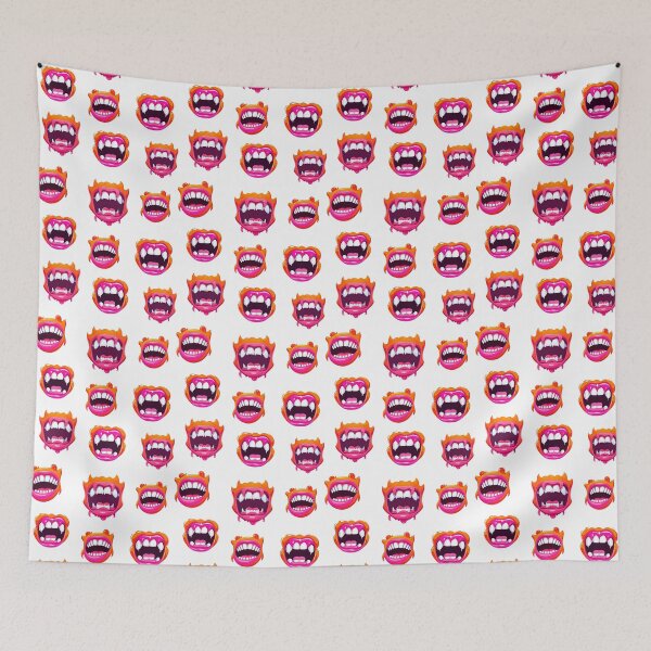 Item preview, Cartoon Monster Mouth Pattern 3 designed and sold by Tom-Johnson.