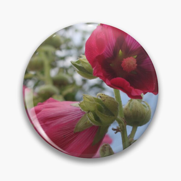 Item preview, Cerise hollyhock  designed and sold by Emma  Amies.