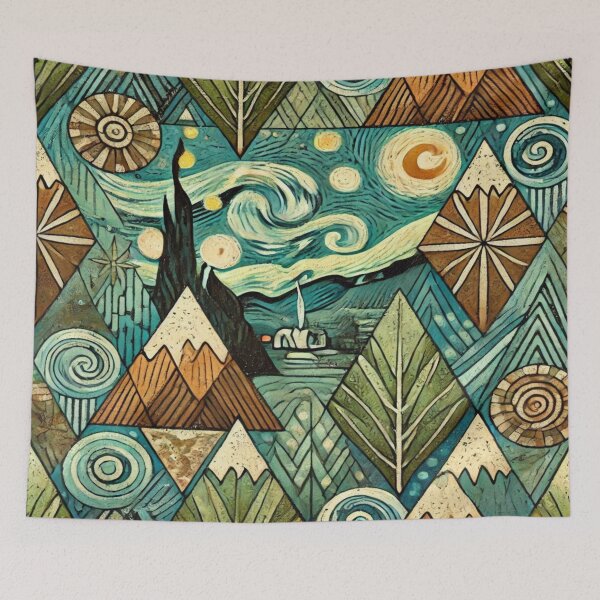 Item preview, Whirling Forest Geometry – Perfect Present designed and sold by Imaginarium of Chaos falcon88 .
