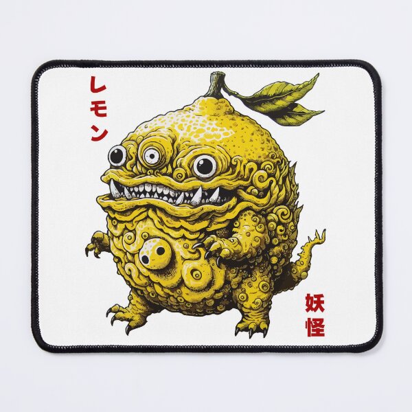 Item preview, Three-Eyed Sour Lemon Fruit Yokai Design designed and sold by Yokai-Infinity.