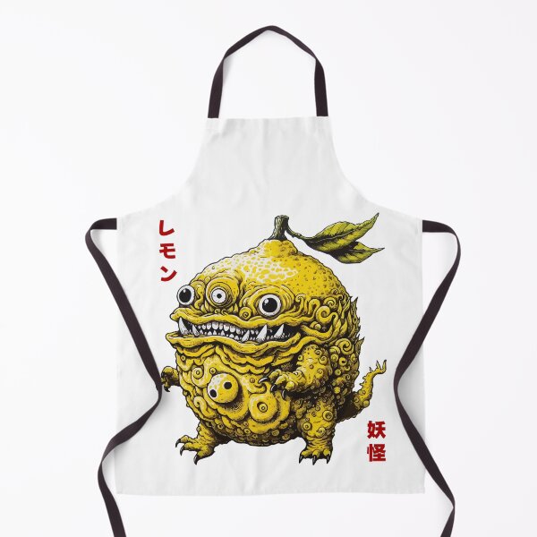 Item preview, Three-Eyed Sour Lemon Fruit Yokai Design designed and sold by Yokai-Infinity.