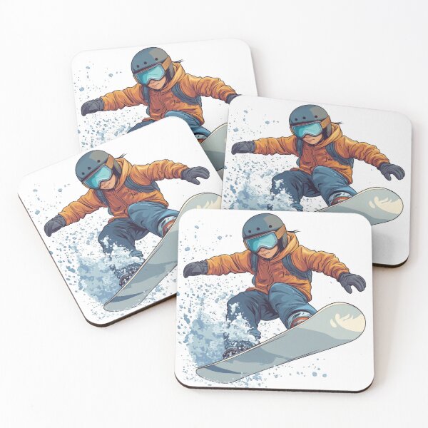 Item preview, High-Speed Snowboarder designed and sold by SakkharinT-Cad.