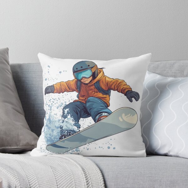 Item preview, High-Speed Snowboarder designed and sold by SakkharinT-Cad.