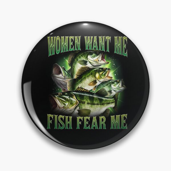 Item preview, Women Want Me Fish Fear Me Vintage T-Shirt, Retro Bass Fisher Shirt, Meme T Shirt, Weird T Shirt, Fisher Tee, Bass Lovers, Fisher Gifts designed and sold by Rosqzz.