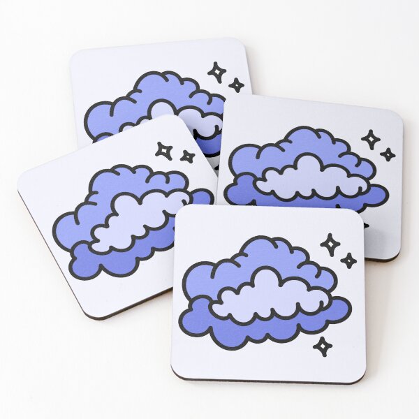 Item preview, Copy of Midnight Rain, Blue Cloud (Matte Edition) designed and sold by folklorewhisper.