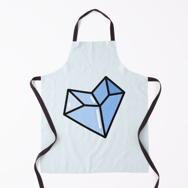 Item preview, blue heart, cute geometric heart, emoji (Matte Edition) designed and sold by folklorewhisper.