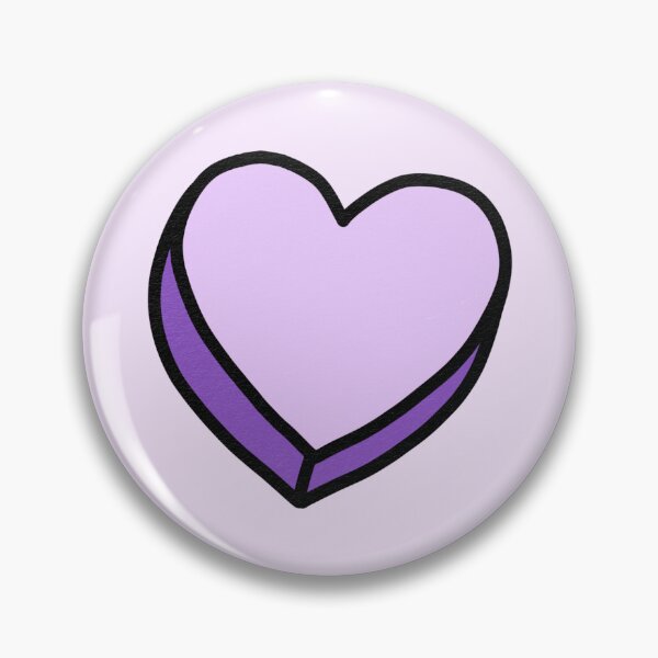 Item preview, cute heart candy, purple heart emoji (Matte Edition) designed and sold by folklorewhisper.