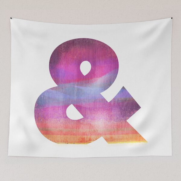 Item preview, Letterpress Ampersand designed and sold by ElderIslesPress.