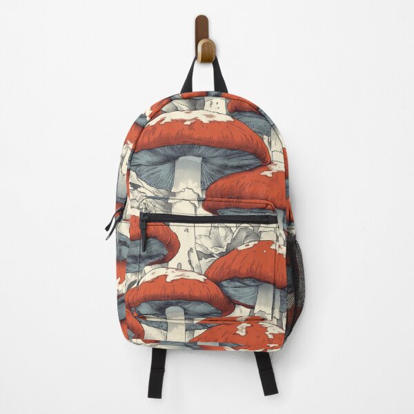 Item preview, Mycology, Mushroom illustration. Red & White Fungi design. designed and sold by Shoot-The-Moon.