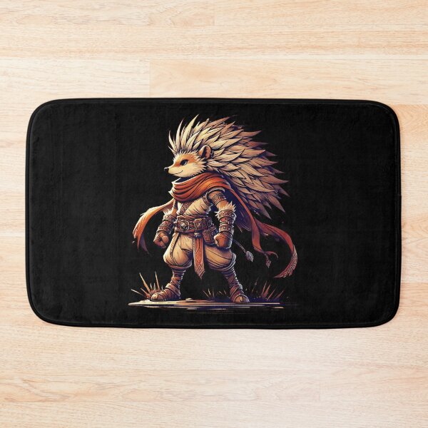 Item preview, Courageous hedgehog duskwalker designed and sold by Tiszert.