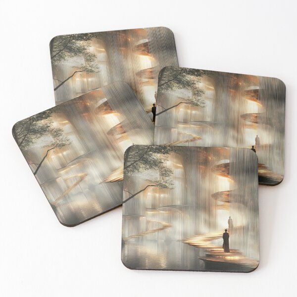 Item preview, Ethereal Waterfall Pathway designed and sold by bloorose.