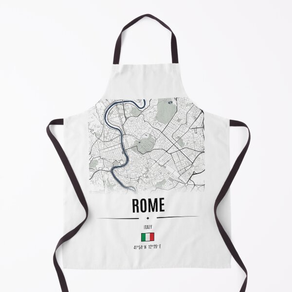 Item preview, Rome and Italy Map Art – Detailed Wall Decor for Home & Study designed and sold by Psycho-Crazy.