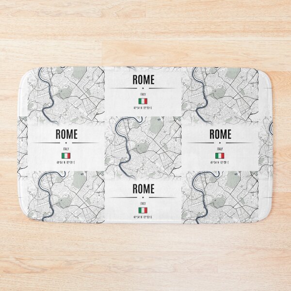 Item preview,  Rome and Italy Map Art – Detailed Wall Decor for Home & Study designed and sold by Psycho-Crazy.