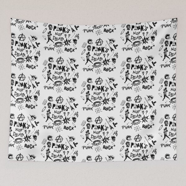 Item preview, Punk's Not Dead - Print designed and sold by Earth Nature Creations.
