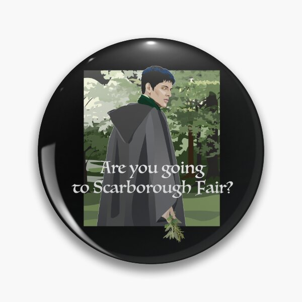 Item preview, Are you going to Scarborough Fair? forest druid & folk song quote designed and sold by kobyakov.