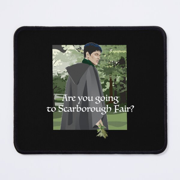 Item preview, Are you going to Scarborough Fair? forest druid & folk song quote designed and sold by kobyakov.