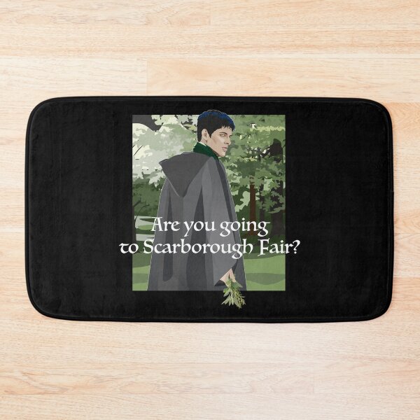 Item preview, Are you going to Scarborough Fair? forest druid & folk song quote designed and sold by kobyakov.