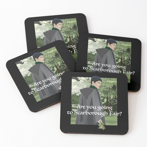 Item preview, Are you going to Scarborough Fair? forest druid & folk song quote designed and sold by kobyakov.