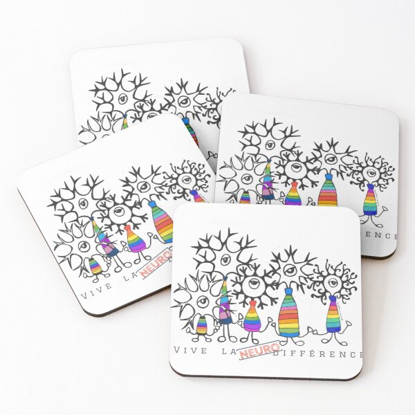 Item preview, Vive La Neuro Différance  designed and sold by The DayDreamer Cats .