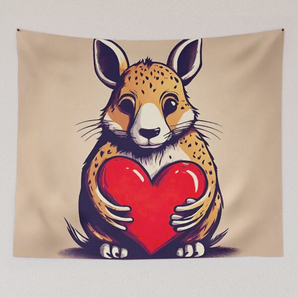 Item preview, Loving Embrace Animal Heart Hug 4 designed and sold by Tom-Johnson.