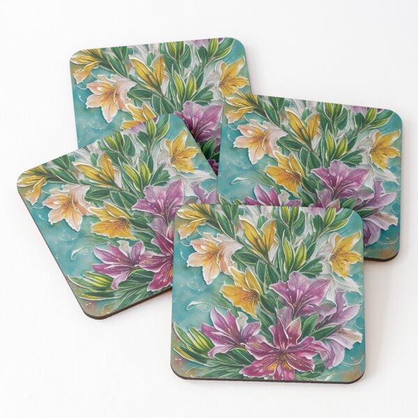 Item preview, Alstroemeria flower - Symbol of Friendship and Devotion designed and sold by NatashaSokolova.