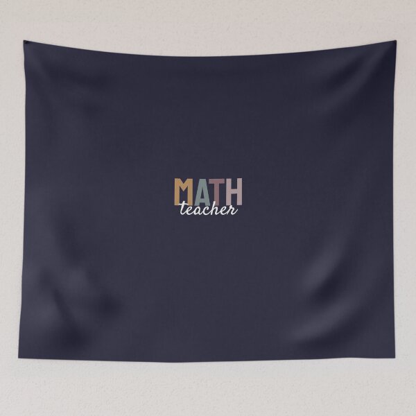 Item preview, Math Teacher designed and sold by MargLandmeter.