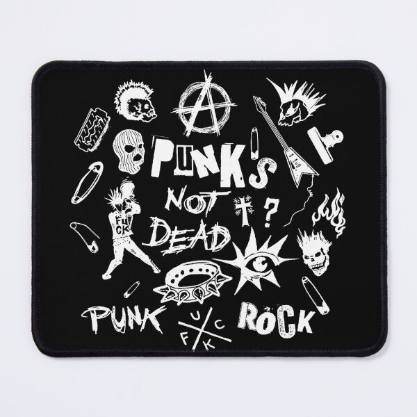 Item preview, Punk's Not Dead - Print designed and sold by Earth Nature Creations.