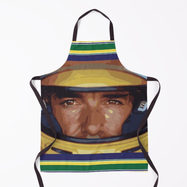 Item preview, Ayrton Senna, Helmet and Face designed and sold by Wolagno.