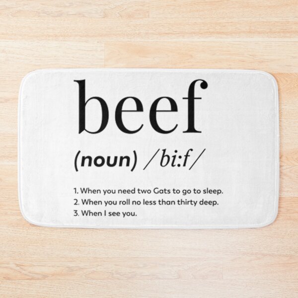 Item preview, What's Beef? designed and sold by xpressapparels.