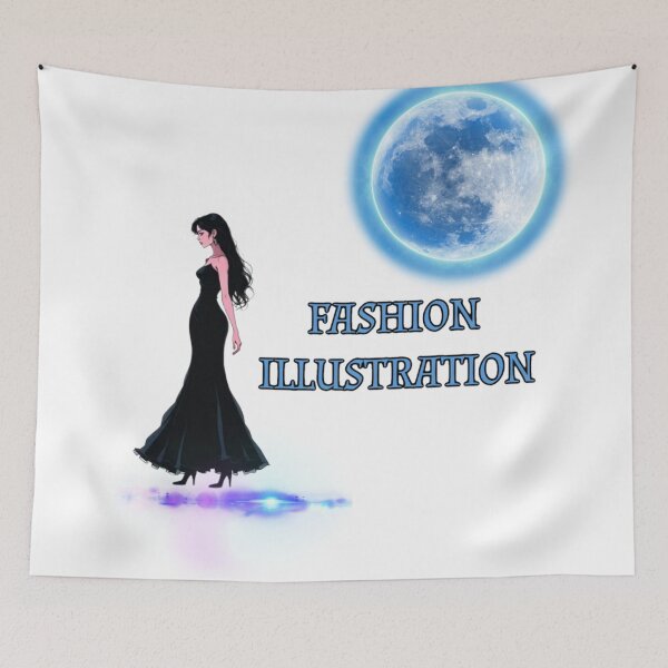 Artikelvorschau, Modeillustration entworfen und verkauft von B.P.Fashion.