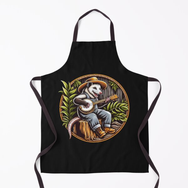 Item preview, Funny Opossum Playing Banjo Shirt. designed and sold by zingbing.