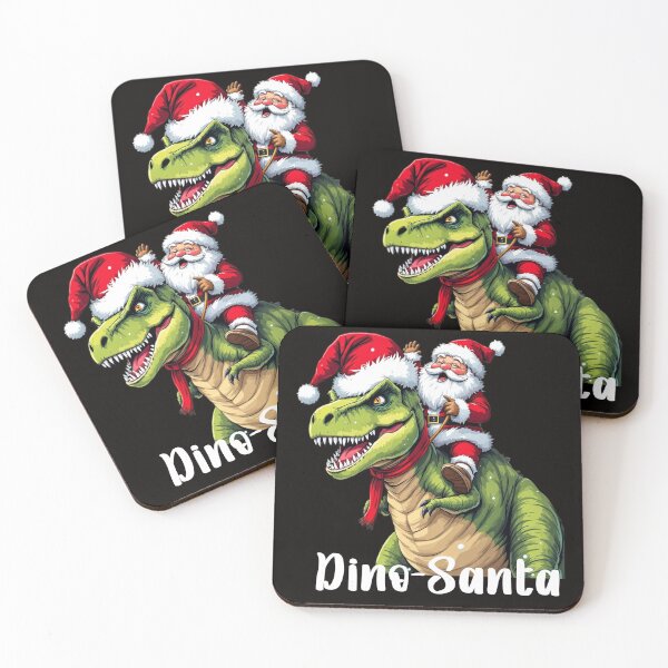 Item preview, Dino-Santa Sleigh Ride designed and sold by oussama ajrhough.