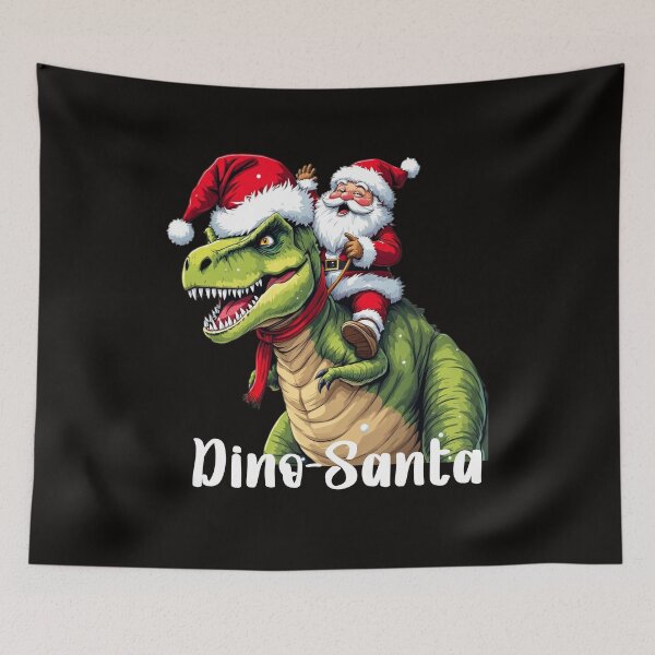 Item preview, Dino-Santa Sleigh Ride designed and sold by oussama ajrhough.