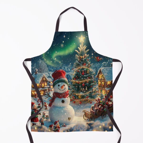 Artikelvorschau, Festliches Weihnachtsdorf – Magische Feiertagskunstwerke für Kleidung und Aufkleber entworfen und verkauft von alinbos26.