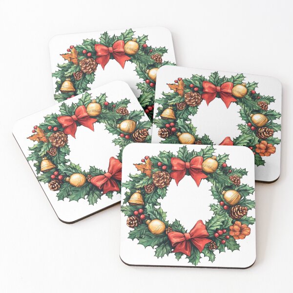 Item preview, Christmas Wreath cute designed and sold by nattoodesigns.