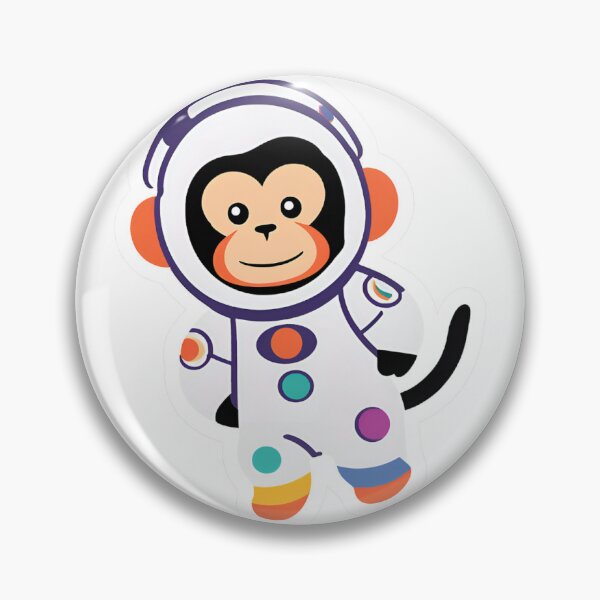 Item preview, Space Explorer Monkey designed and sold by GeoSketchWear.