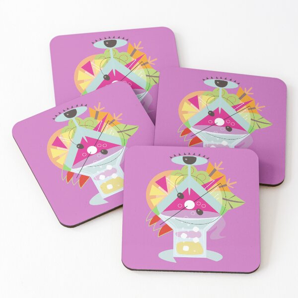 Item preview,  Shapes of several cocktails designed and sold by Claus Stephan.