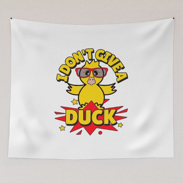 Item preview, No Ducks Given Funny Duck Pun designed and sold by Sartoris Art.