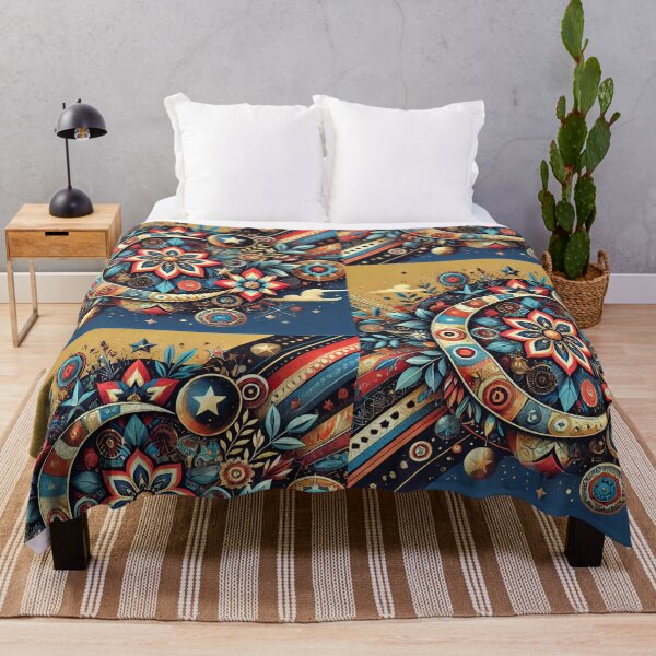 Item preview, Vibrant Geometric and Floral Design designed and sold by Alta-store.