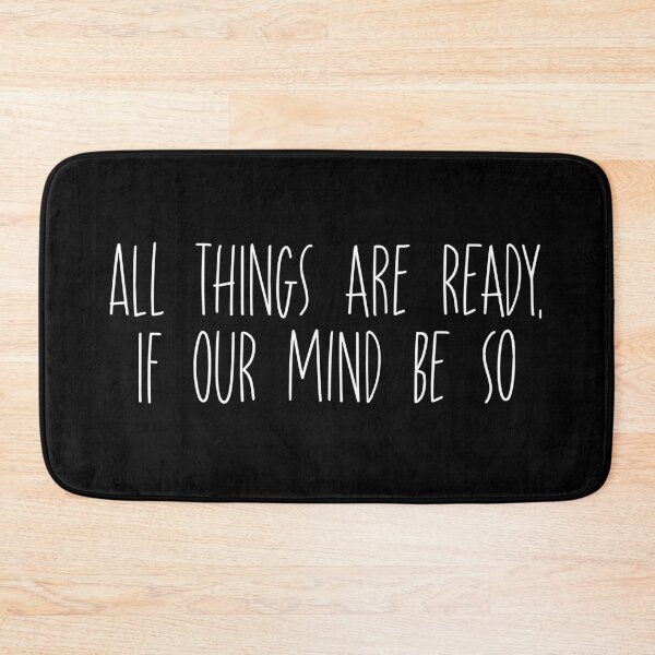 Item preview, All things are ready, if our mind be so designed and sold by H4noded.