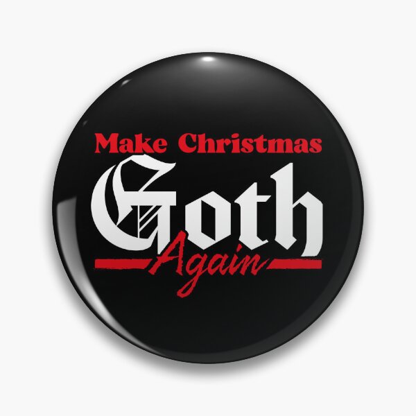Item preview, Make Christmas Goth Again - White Font design meme designed and sold by N3F1.