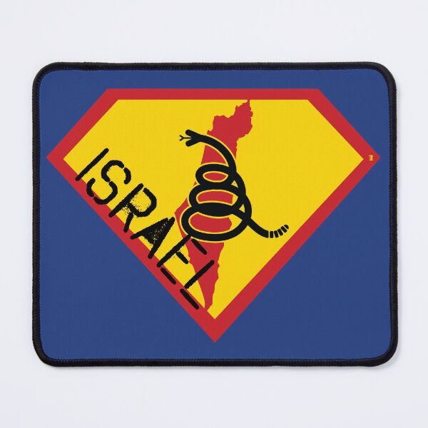 Item preview, ISRAEL Spell Out - Freedom Is The Superpower - Modern Gadsden Snake Flag - Dont Tread On Me SUPERHERO design designed and sold by pelagio.