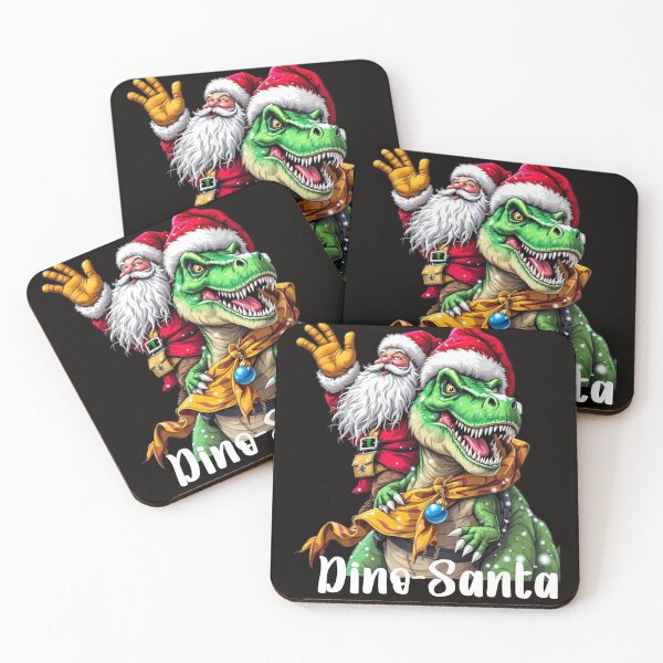 Item preview, Dino-Santa Sleigh Ride designed and sold by oussama ajrhough.