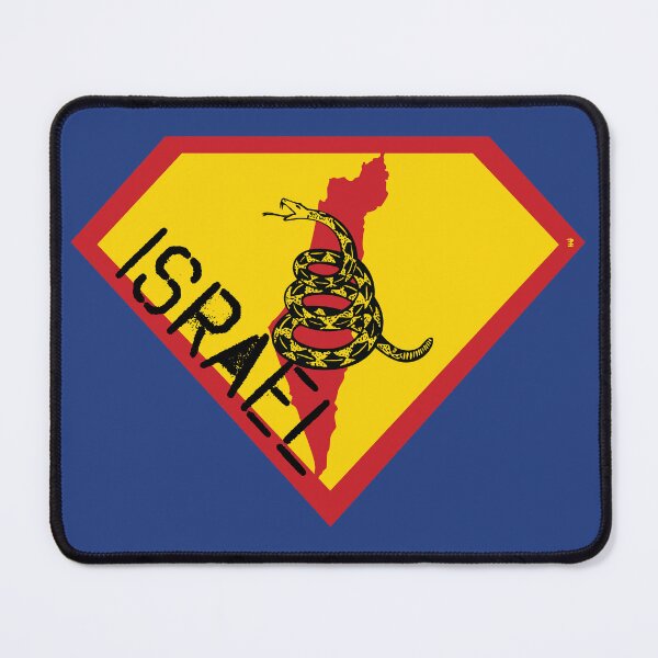 Item preview, ISRAEL Spell Out - Freedom Is The Superpower - Gadsden Snake Flag - Dont Tread On Me SUPERHERO design designed and sold by pelagio.