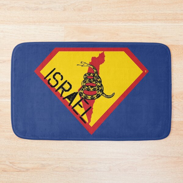 Item preview, ISRAEL Spell Out - Freedom Is The Superpower - Gadsden Snake Flag - Dont Tread On Me SUPERHERO design designed and sold by pelagio.