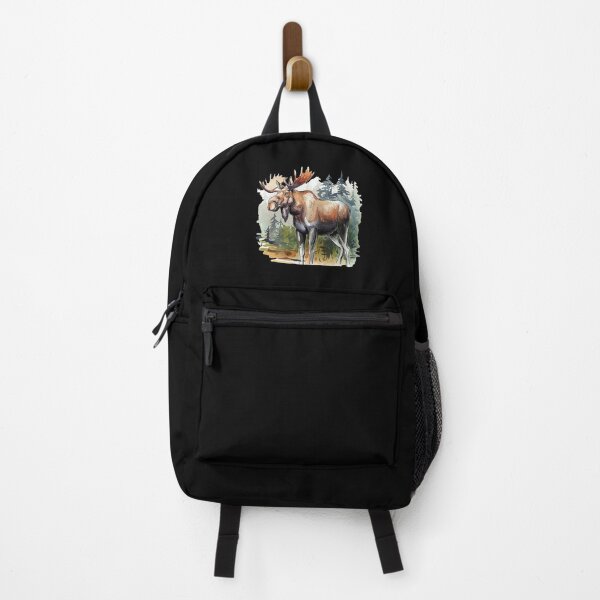 Item preview, Majestic Moose in Forest Artwork - Wildlife Nature Design designed and sold by love3617.