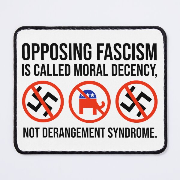 Item preview, Opposing fascism is moral decency designed and sold by Rachel the Artist .