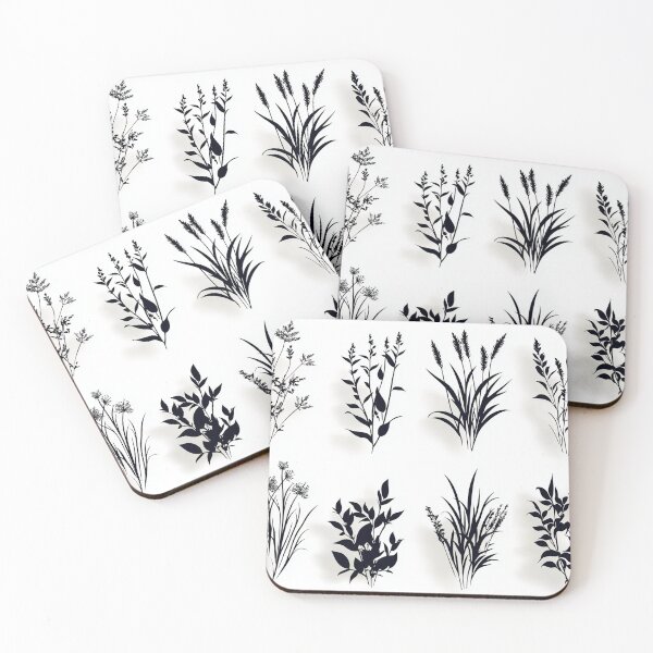 Item preview, Black Plants Icons Set designed and sold by KootenayDesigns.