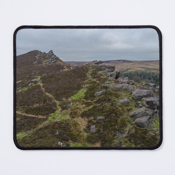 Item preview, Winter aerial view of Ramshaw Rocks designed and sold by RobThorley.