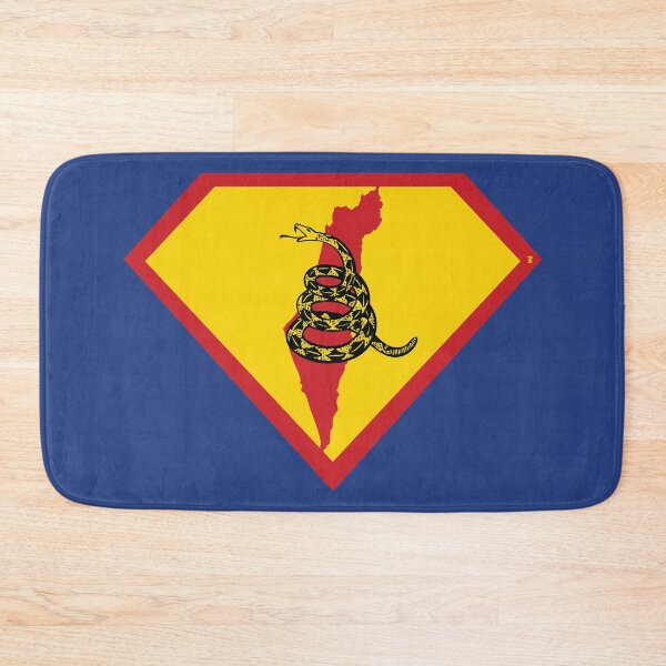 Item preview, ISRAEL - Freedom Is The Superpower - Gadsden Snake Flag - Dont Tread On Me SUPERHERO design designed and sold by pelagio.